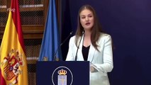 El discurso íntegro de la princesa Leonor en Oviedo con un guiño inesperado a su hermana Sofía