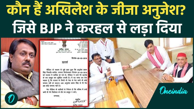 कौन हैं Anujesh Yadav? जिसे BJP ने Karhal से उतारकर Akhilesh Yadav को फंसा दिया | वनइंडिया हिंदी