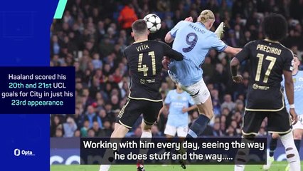 Nunes calls Haaland unique after 'crazy' goal