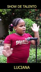 show de talento luciana #finalinesperado #humor #luciana