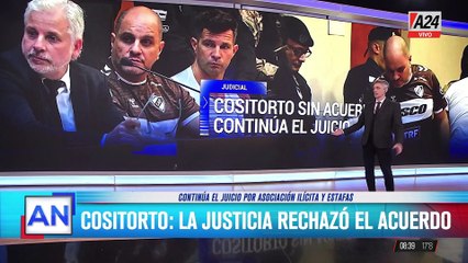 La fiscalía rechaza el acuerdo en el caso Cositorto y el juicio continuará