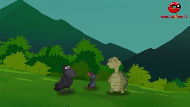 Four Friends _ English Cartoon _ Panchatantra Moral Stories for Kids _ Maha Cartoon TV English(720P_HD)