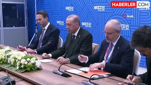 Cumhurbaşkanı Erdoğan, Kongo Cumhuriyeti Devlet Başkanı Nguesso ile görüştü