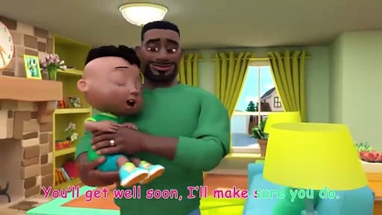 Sick Song Version 2 _ @CoComelonCodyTime _ Fun Cartoons For Kids _ Moonbug K_HD