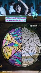 Les première images de Mercredi saison 2 !