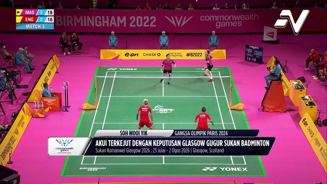 Wooi Yik kecewa badminton tidak dipertandingkan di Sukan Komanwel 2026