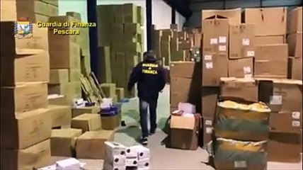 Regali di Natale, raffica di sequestri nel Pescarese