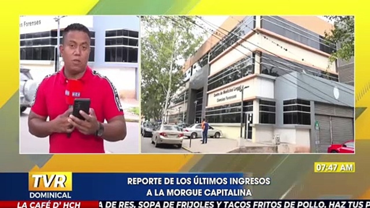 Diversos ingresos registró la morgue capitalina en las últimas horas