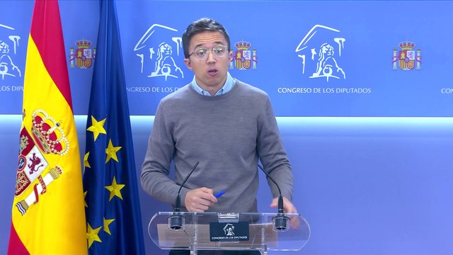 Íñigo Errejón renuncia a su escaño en el Congreso y deja la política