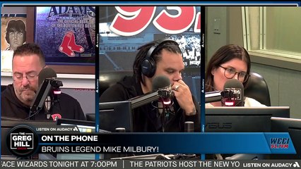 Bruins legend Mike Milbury Joins!