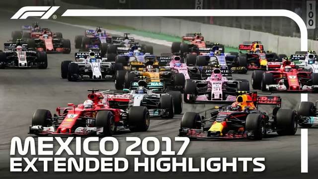 The Day Lewis Hamilton Secured His Fourth Title! | 2017 Mexico City Grand Prix | Extended Highlights FORMULA 1