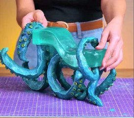Variety of forms! Feel some marine vibes with these octopus crafts!