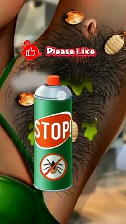 ASMR infected underarms cleaning treatment   asmr  animation  hindiversion  viral