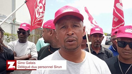 Sans salaire depuis un mois, les employés de Sirun sont en grève