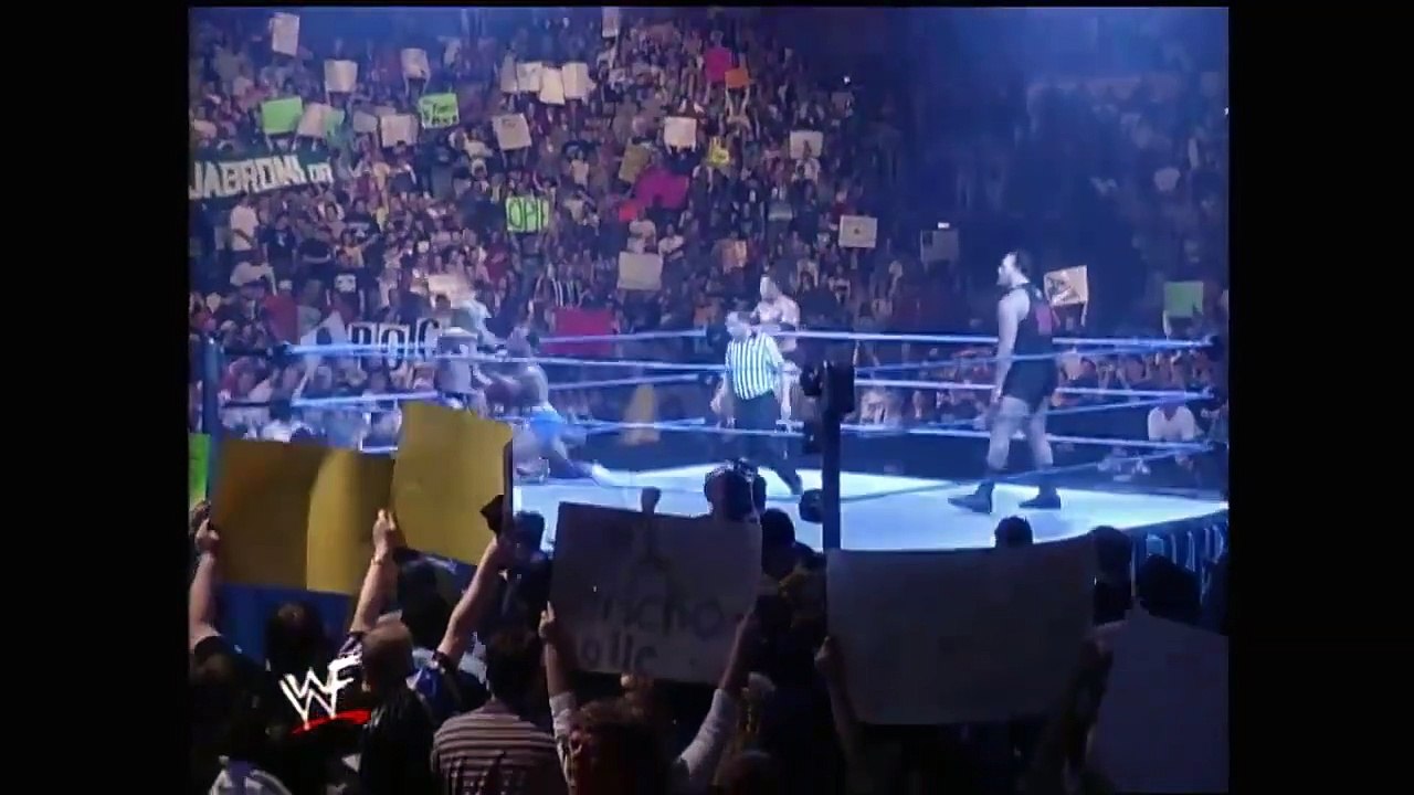 The Rock & Chris Jericho vs The Big Show & Kurt Angle. WWE Smackdown. February 24, 2000.
