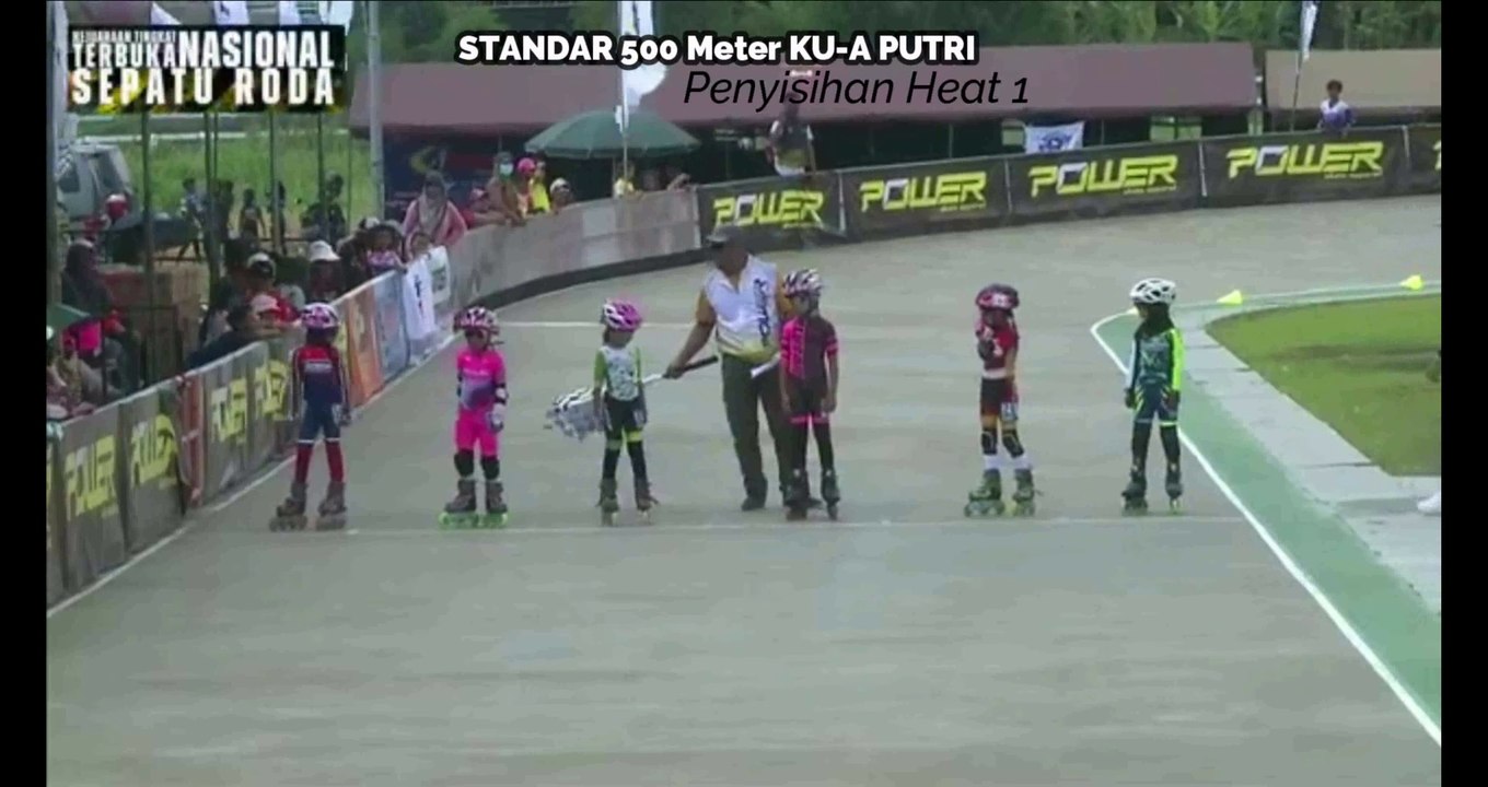 STANDARD 500 Meter Class KU-A Women Preliminary Heat 1 - National Level Roller Skating Competition