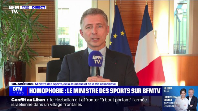 Chants homophobes dans les stades: On (va) mettre un terme aux dérives qu'on peut constater , assure le ministre des Sports Gil Avérous