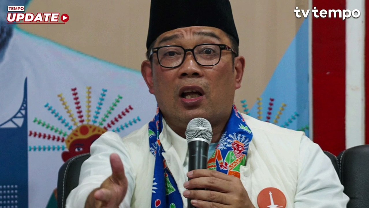 Respons Ridwan Kamil soal Survei LSI yang Unggulkan Pramono-Rano