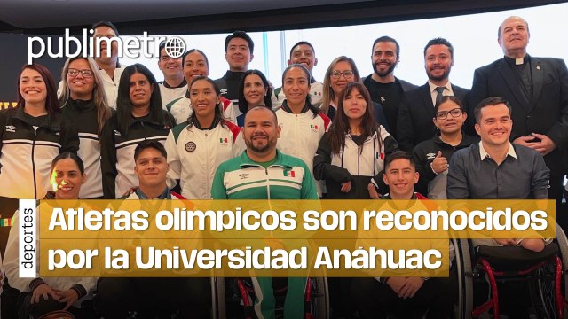 Universidad Anáhuac reconoce a atletas olímpicos y paralímpicos de París 2024