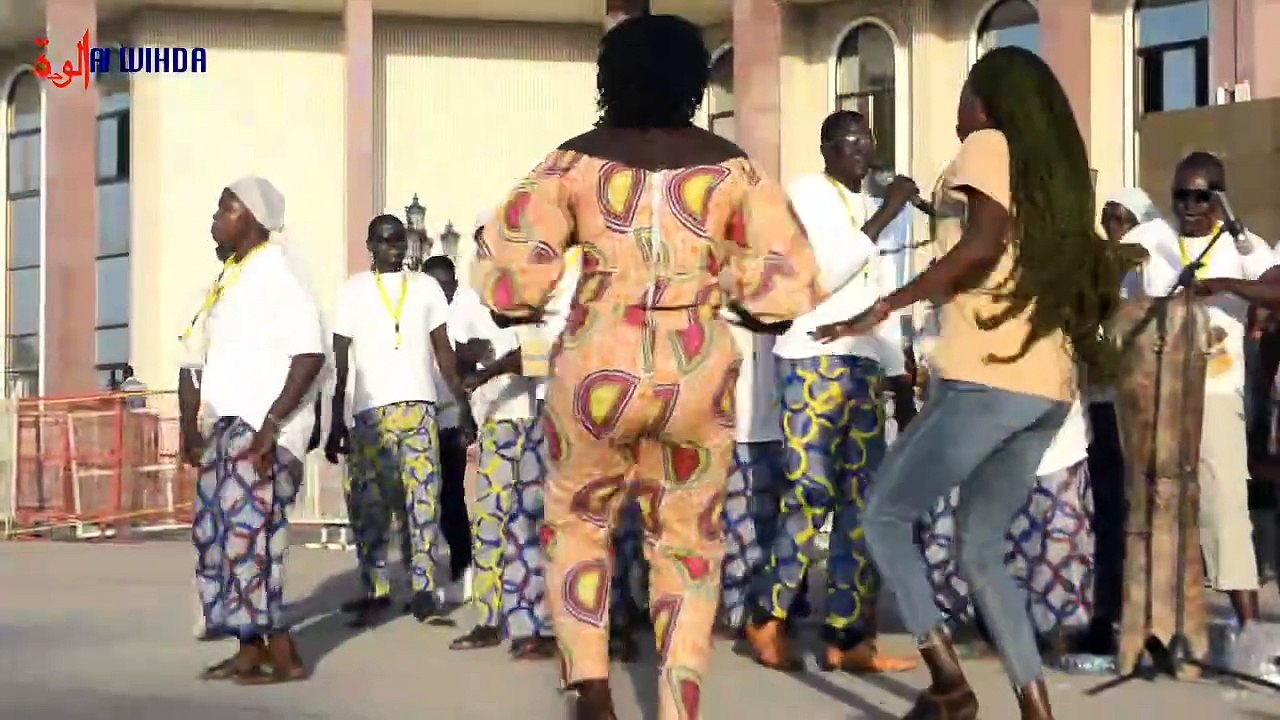 Festival Dary 5 : démonstration de la danse traditionnelle de la province du Mandoul #Tchad