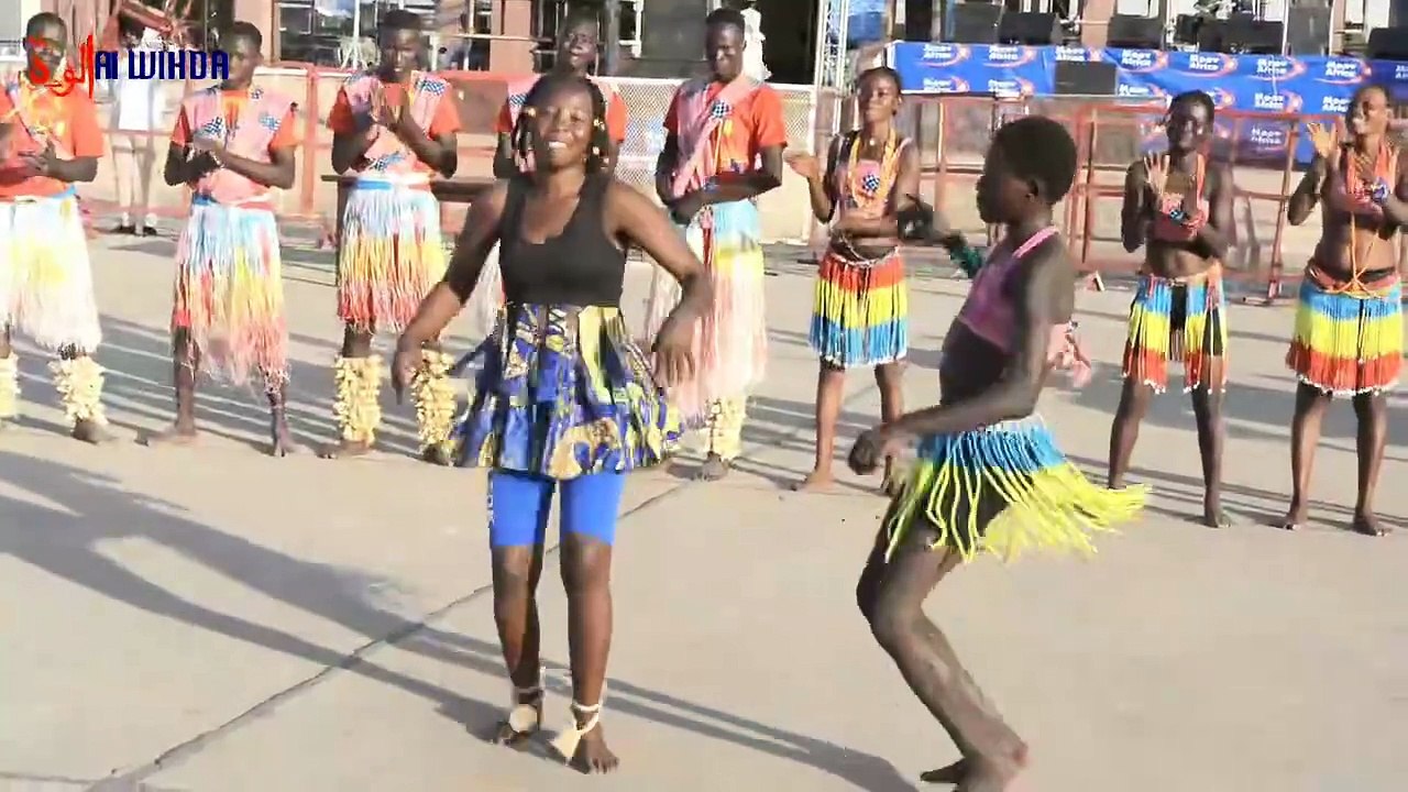 Festival Dary 5 : démonstration de la danse traditionnelle de la Tandjilé. #Tchad