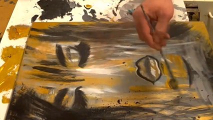 Talented artist lets his passion shine via fascinating acrylic paintings