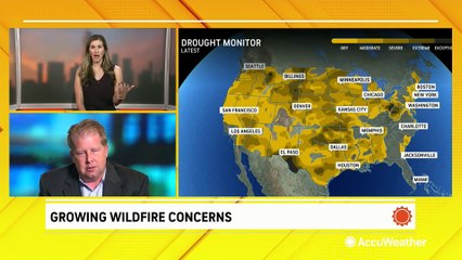 Growing wildfire concerns for Central and Northeast states