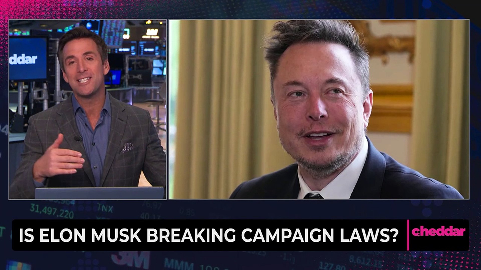 ⁣Is Elon Musk Breaking Campaign Laws?
