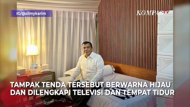 Penampakan Tenda Tempat Nginap Kabinet Prabowo saat Retret di Akmil Magelang