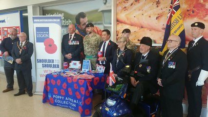 Havant poppy appeal launches as veterans tell heartfelt stories