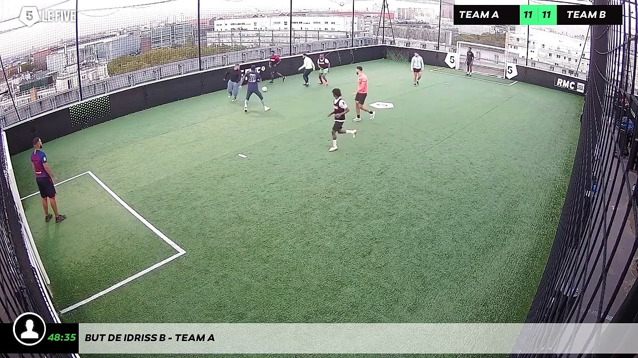 But de Idriss B - Team A