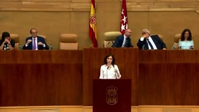Ayuso acusó a Errejón de tratarla de forma machista hace años en la Asamblea de Madrid
