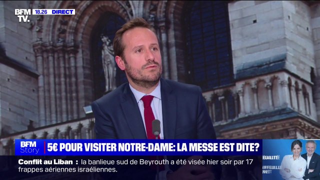Entrée payante de Notre-Dame de Paris: Ce qui est intéressant, c'est l'idée de solidarité territoriale , pour Alexandre Giuglaris (Fondation du patrimoine)