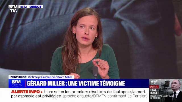 C'est un piège : Le témoignage de Mathilde, victime présumée d'un viol de Gérard Miller en 2004