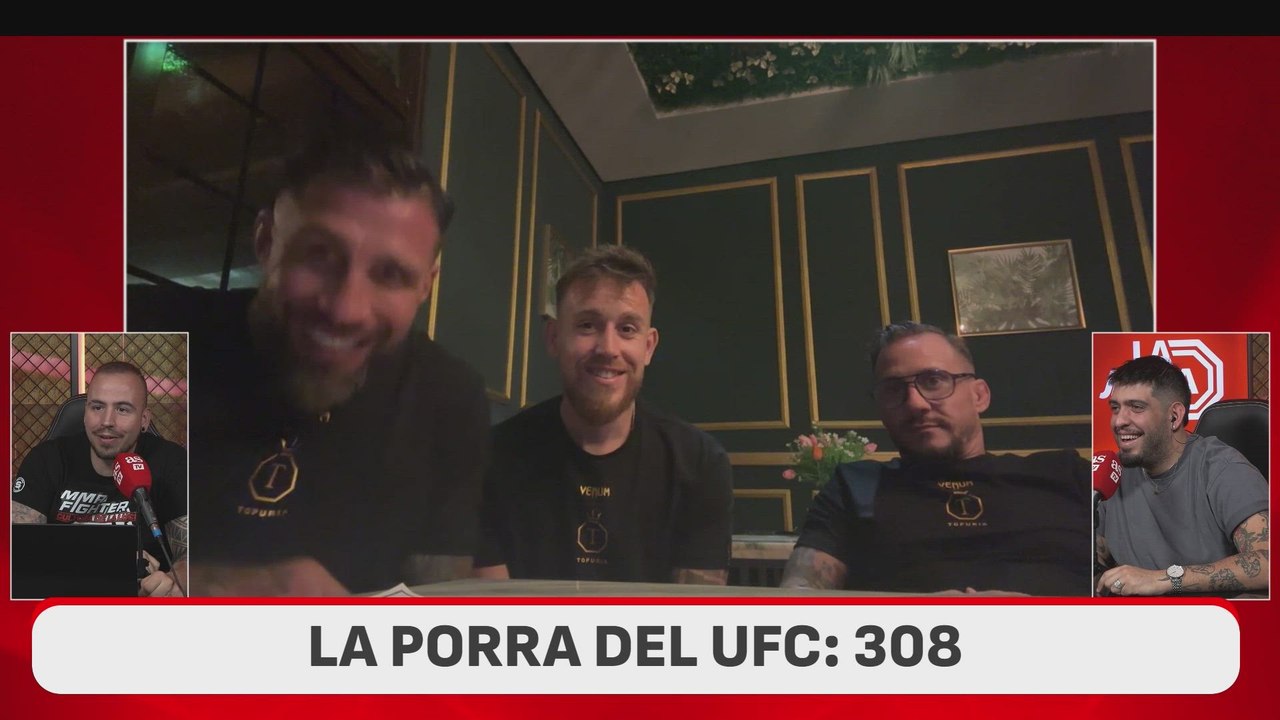 ENTREVISTA con JORGE, AGUSTÍN y JAVI CLIMENT, entrenadores de ILIA TOPURIA  | PREVIA UFC 308