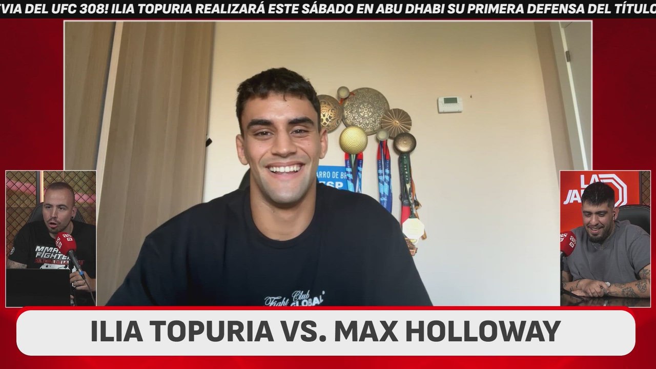 ENTREVISTA con MIGUEL NAVARRO 'MANGUELO' el SPARRING de ILIA TOPURIA para MAX HOLLOWAY | UFC 308
