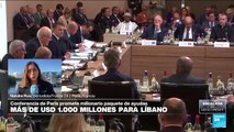 Informe desde París: cumbre sobre Líbano recauda 1.000 millones de dólares