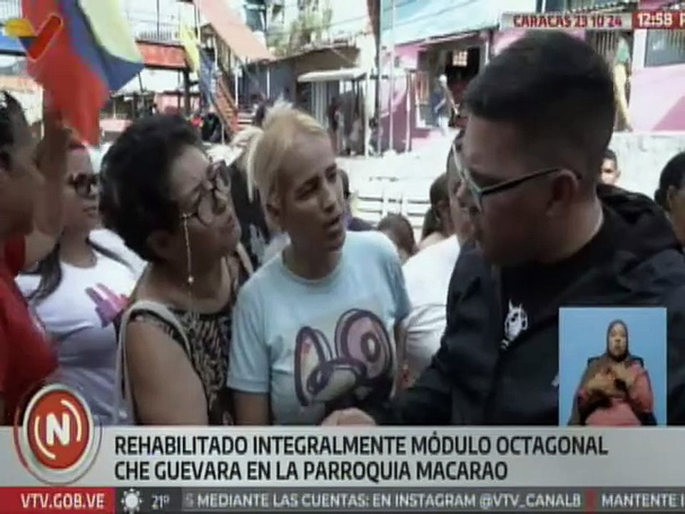 Jefe de Gobierno de Caracas Nahum Fernández inauguró Módulo Octagonal Che Guevara en Macarao