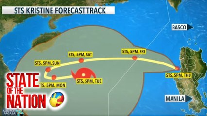 Latest Update on Typhoon Kristine PH (October 24, 2024) | SONA Nightly News