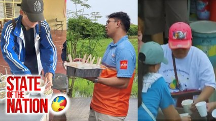 Good Samaritans, naghandog ng pagkain sa mga nasalanta at stranded dahil sa bagyo | SONA