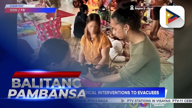 DOH-HERT gives medical interventions to evacuees