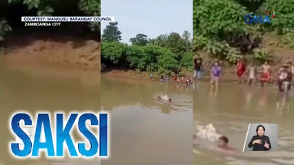 Babaeng tinangay ng ilog noong Martes, patay na nang matagpuan kaninang umaga | Saksi