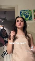 Hania amir ki cute mastiyan