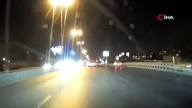 Adeta cinayet girişimi: Makas atan otomobil, motosikleti biçti