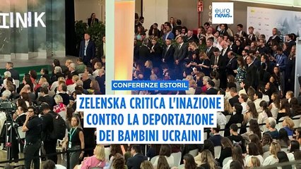 Conferenze di Estoril, la first lady ucraina: inazione su deportazione dei nostri bambini in Russia