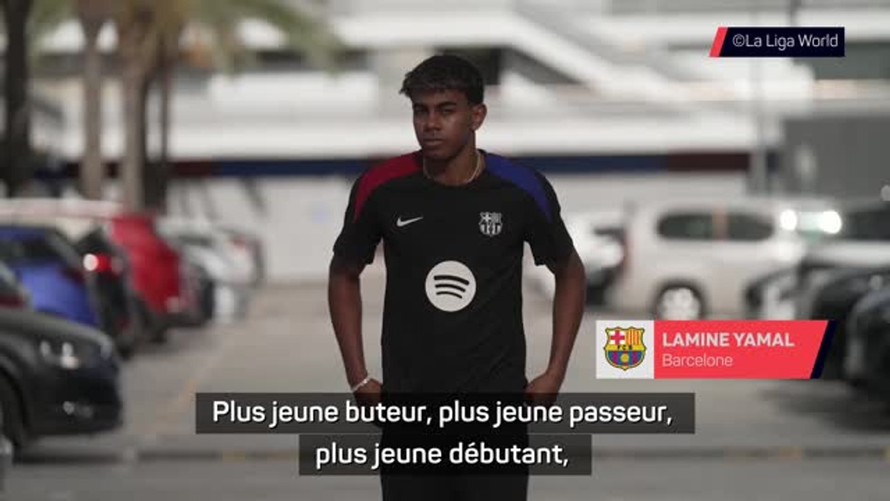 Barcelone - Yamal : "Mon idole d'enfance, c'était Neymar"