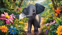 Counting Rhyme with Animals | Fun Educational Songs for Toddlers.