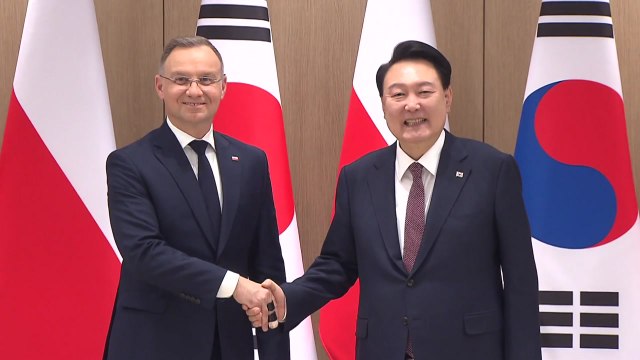 한-폴란드 정상회담... 방산 협력 파트너십 강화 / YTN