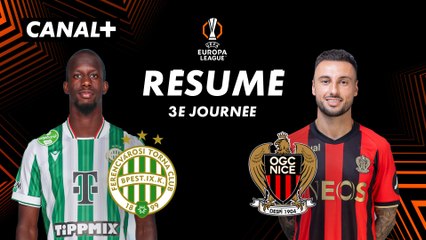 Le résumé de Ferencvaros Budapest / OGC Nice - Ligue Europa 2024-25 (J3)