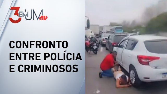 Tiroteio na Avenida Brasil deixa três mortos e três feridos no RJ